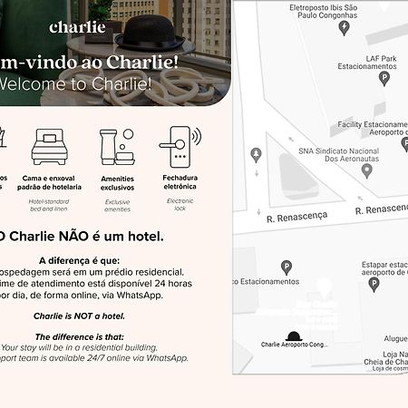 Charlie Aeroporto Congonhas Cgh Daire Sao Paulo Dış mekan fotoğraf