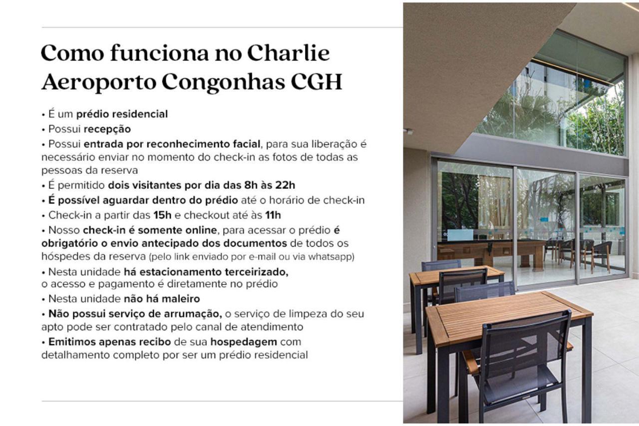 Charlie Aeroporto Congonhas Cgh Daire Sao Paulo Dış mekan fotoğraf